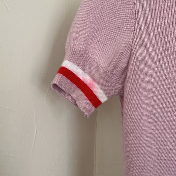 FLAWED marianna senchina | knit top Polo styling cotton / viscose - Picture 4 of 10